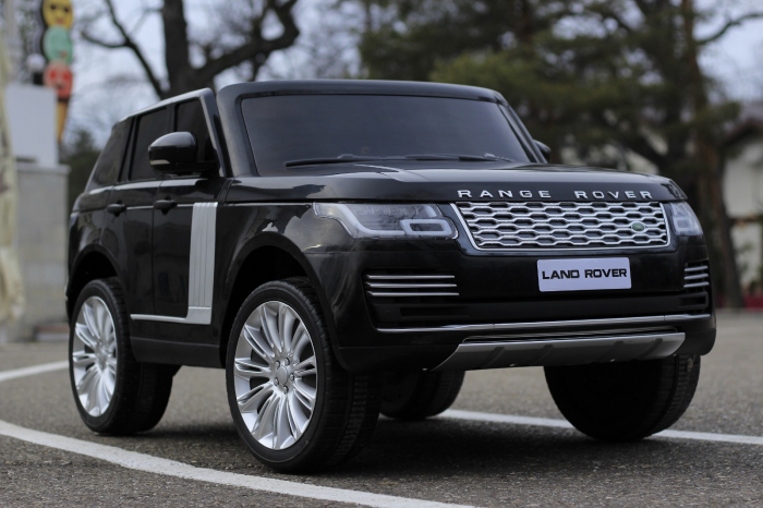 Masinuta electrica Range Rover Vogue HSE 4x4 180W DELUXE, player MP4 #Negru [3]