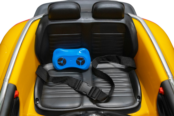 Masinuta electrica VW Beetle Dune Cabrio STANDARD #Galben [11]