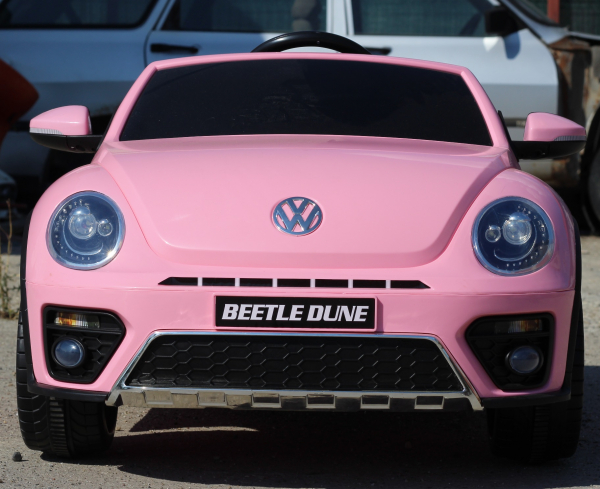 Masinuta electrica VW Beetle Dune Cabrio STANDARD #Roz [2]