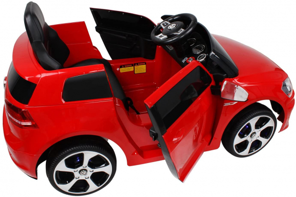 Masinuta electrica VW Golf GTI 2x30W 12V STANDARD #Rosu [2]