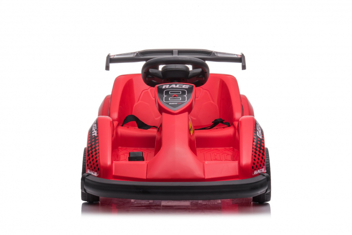 Masinuta-Kart electric pentru copii 2-5 ani, RACE8 35W 6V, telecomanda, culoare Rosu [15]