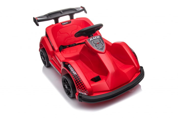Masinuta-Kart electric pentru copii 2-5 ani, RACE8 35W 6V, telecomanda, culoare Rosu [23]
