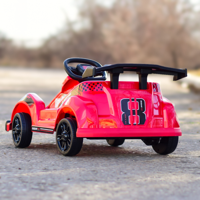 Masinuta-Kart electric pentru copii 2-5 ani, RACE8 35W 6V, telecomanda, culoare Rosu [7]