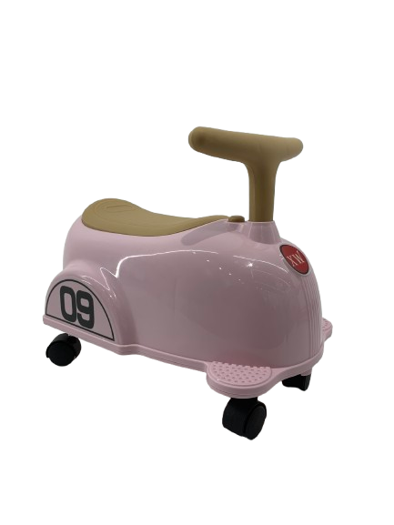 Masinuta premergator fara pedale, Kinderauto BabyCar, Rose Quartz