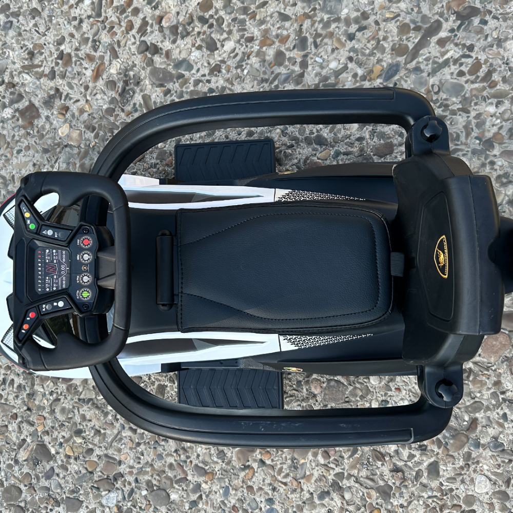 Masinuta carucior copii Lamborghini Essenza SCV12 Alb [15]