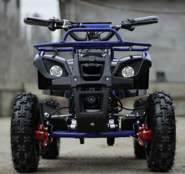 Mini ATV electric NITRO Torino Deluxe Quad 800W 36V #Albastru [3]