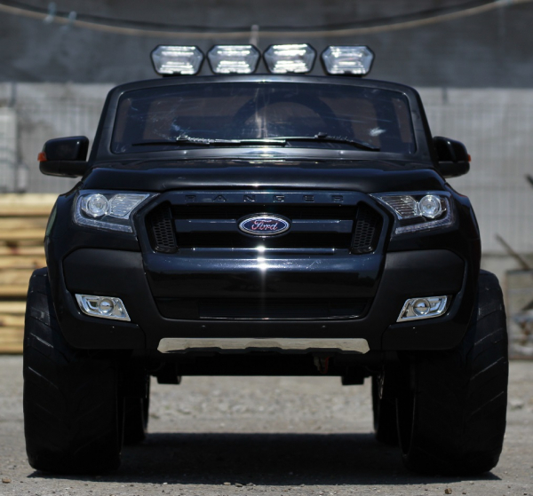 Masinuta electrica Ford Ranger 4x4 180W cu ROTI MOI #Negru [2]