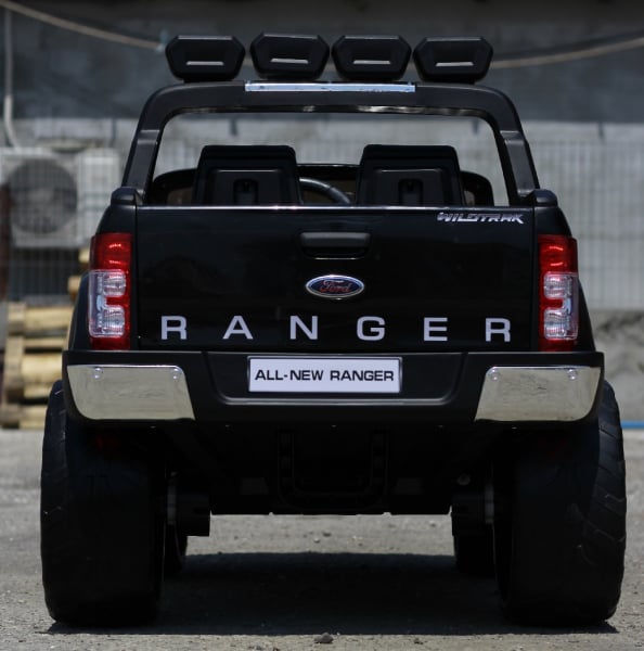 Masinuta electrica Ford Ranger 4x4 180W cu ROTI MOI #Negru [5]