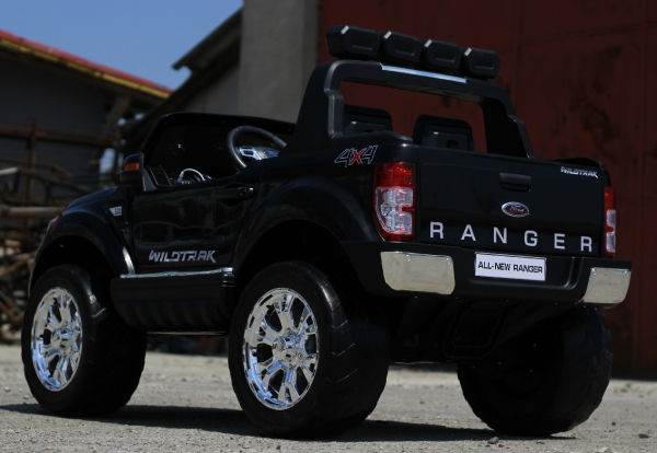 Masinuta electrica Ford Ranger 4x4 180W cu ROTI MOI #Negru [6]