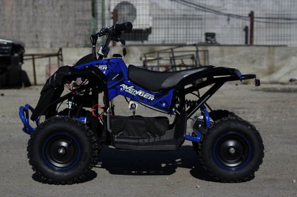 ATV Electric Eco Avenger 1000W 36V cu 3 Trepte de Viteza #Albastru [5]