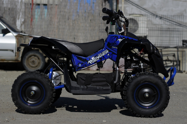 ATV Electric Eco Avenger 1000W 36V cu 3 Trepte de Viteza #Albastru [4]