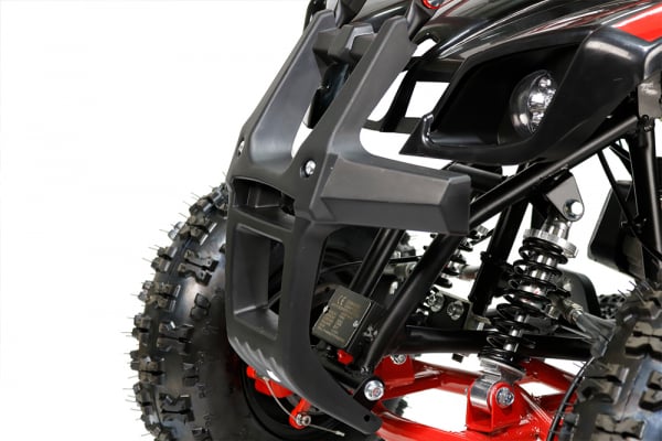 Mini ATV electric NITRO Torino Deluxe Quad 800W 36V #Rosu [6]