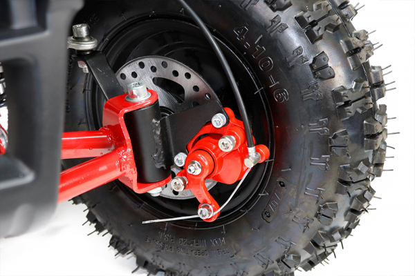 Mini ATV electric NITRO Torino Deluxe Quad 800W 36V #Rosu [5]