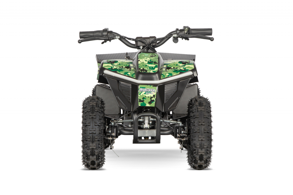 ATV electric NITRO E-QUAD Anaconda VX 800W cu baterie 36V 12Ah Lithium, Army green [5]