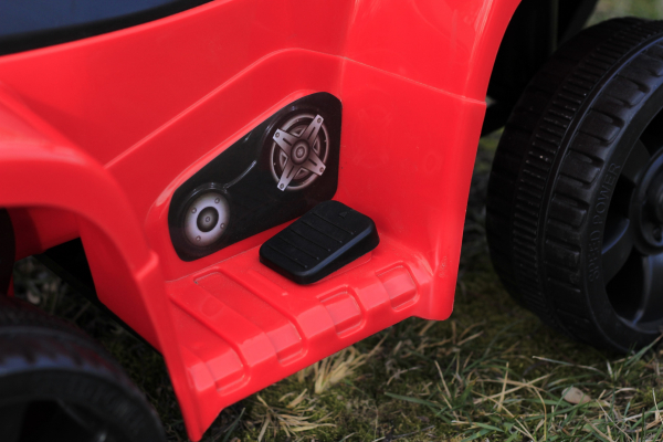 Mini ATV electric PANDA 25W STANDARD #Rosu [7]