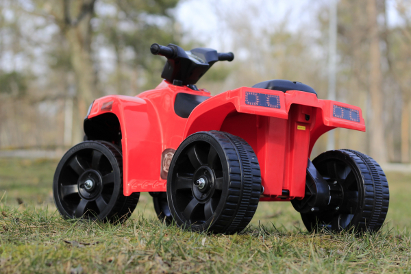 Mini ATV electric PANDA 25W STANDARD #Rosu [4]