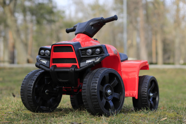Mini ATV electric PANDA 25W STANDARD #Rosu [3]