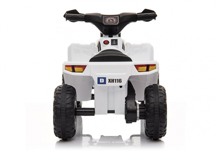 Mini ATV electric pentru copii BJ116 35W STANDARD #Alb [6]