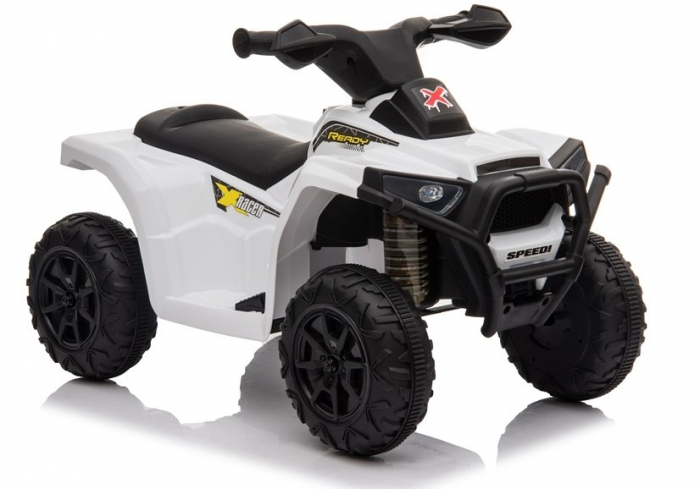 Mini ATV electric pentru copii BJ116 35W STANDARD #Alb [2]