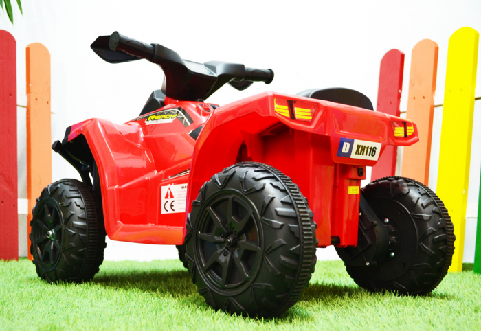 Mini ATV electric pentru copii BJ116 35W STANDARD #Rosu [6]
