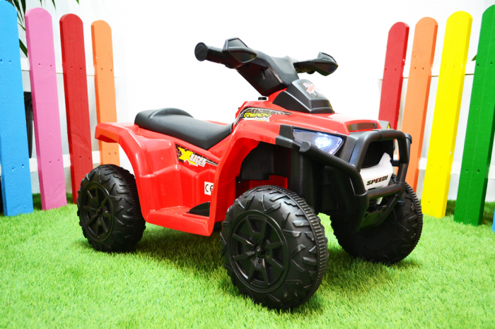 Mini ATV electric pentru copii BJ116 35W STANDARD #Rosu [2]