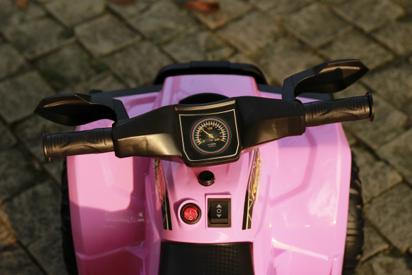 Mini ATV electric pentru fetite BJ116 35W 6V STANDARD #Roz [20]