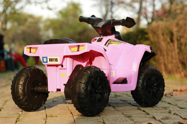 Mini ATV electric pentru fetite BJ116 35W 6V STANDARD #Roz [17]