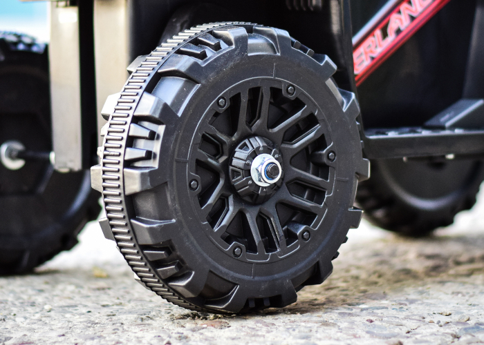 Mini atv electric pentru copii Kinderauto Glory 25W 6V, culoare rosie [9]
