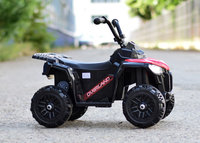 Mini atv electric pentru copii Kinderauto Glory 25W 6V, culoare rosie [4]