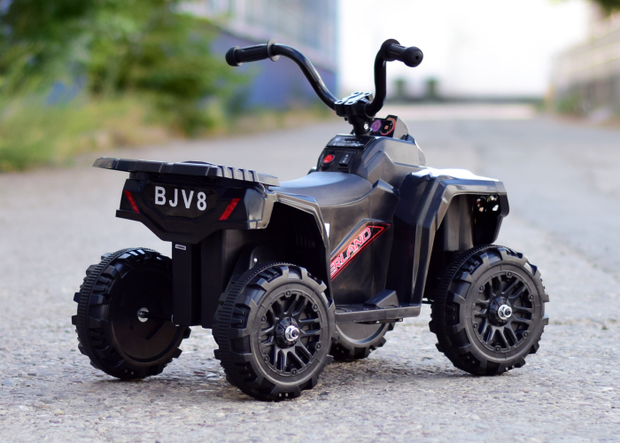 Mini atv electric pentru copii Kinderauto Glory 25W 6V, standard, alb [7]