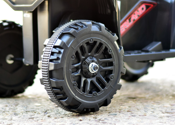 Mini atv electric pentru copii Kinderauto Glory 25W 6V, standard, alb [9]