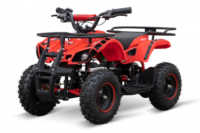 Atv Electric Pentru Copii Nitro Torino Quad 1000w 48v, Culoare Rosie