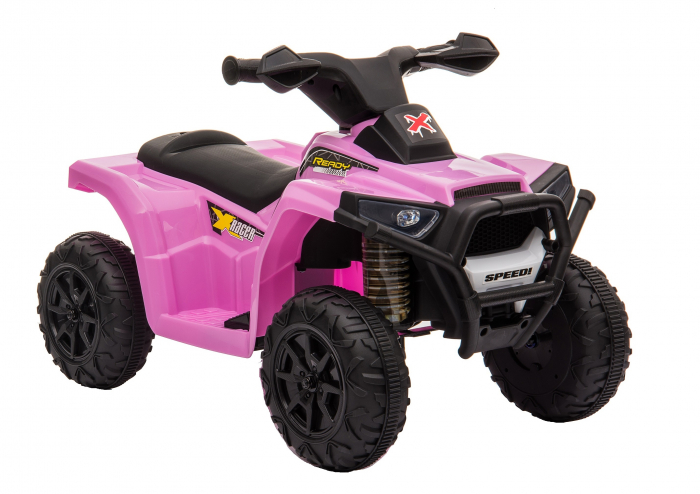 Mini ATV electric pentru fetite BJ116 35W 6V STANDARD Roz