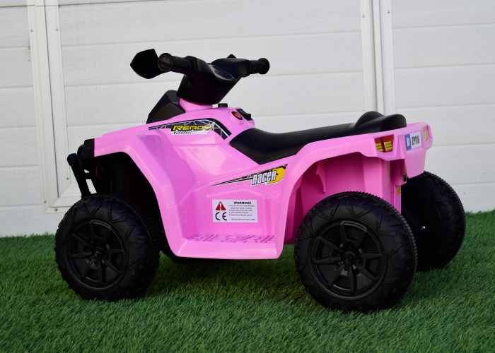 Mini ATV electric pentru fetite BJ116 35W 6V STANDARD #Roz [7]
