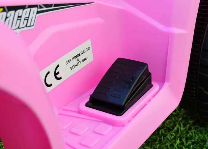 Mini ATV electric pentru fetite BJ116 35W 6V STANDARD #Roz [12]