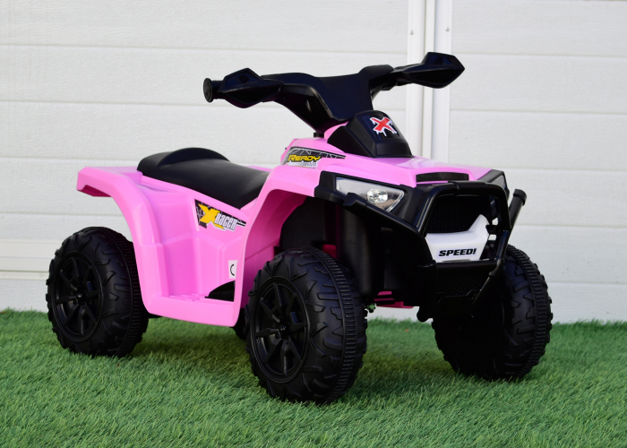 Mini ATV electric pentru fetite BJ116 35W 6V STANDARD #Roz [3]