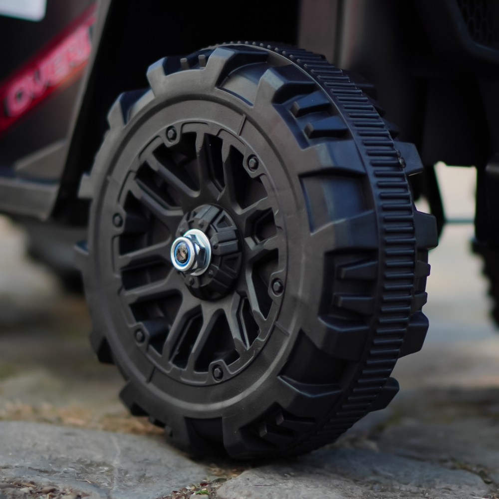 Mini atv electric pentru fetite, Kinderauto Glory 25W 6V, culoare roz [10]