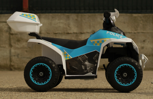 Mini ATV electric Police Quad YSA021A STANDARD #Alb [5]