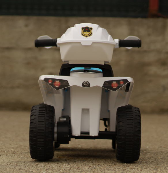 Mini ATV electric Police Quad YSA021A STANDARD #Alb [7]