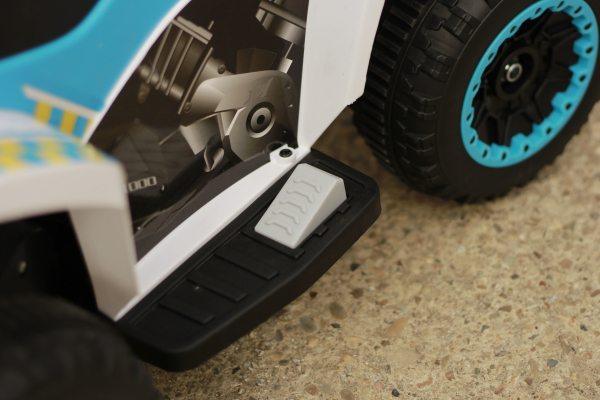 Mini ATV electric Police Quad YSA021A STANDARD #Alb [11]