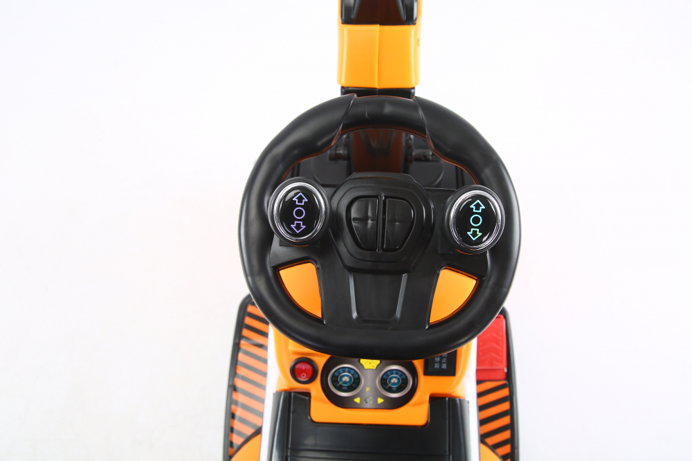 Mini excavator electric Kinderauto BJXZ219 35W 6V,cu incarcator electric, galben [7]