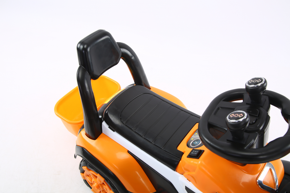 Mini excavator electric Kinderauto BJXZ219 35W 6V,cu incarcator electric, galben [9]