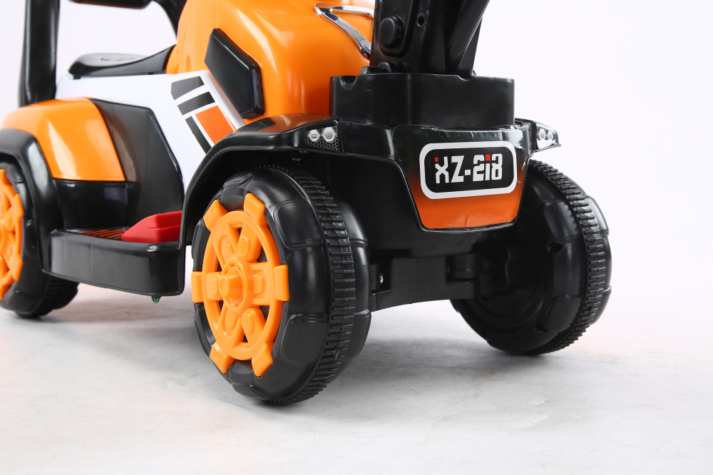 Mini excavator electric Kinderauto BJXZ219 35W 6V,cu incarcator electric, galben [12]