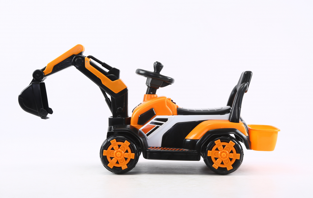 Mini excavator electric Kinderauto BJXZ219 35W 6V,cu incarcator electric, galben [16]
