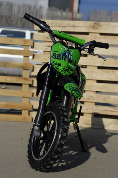 Mini motocicleta electrica NITRO Eco Serval 500W 10/10 #Verde [6]