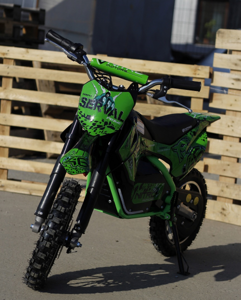 Mini motocicleta electrica NITRO Eco Serval 500W 10/10 #Verde [2]