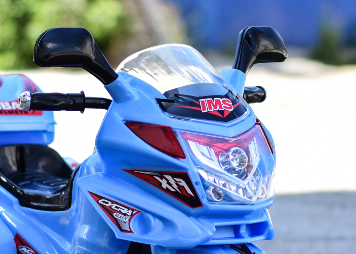 Mini Motocicleta electrica C051 35W cu 3 roti STANDARD #Albastru [10]