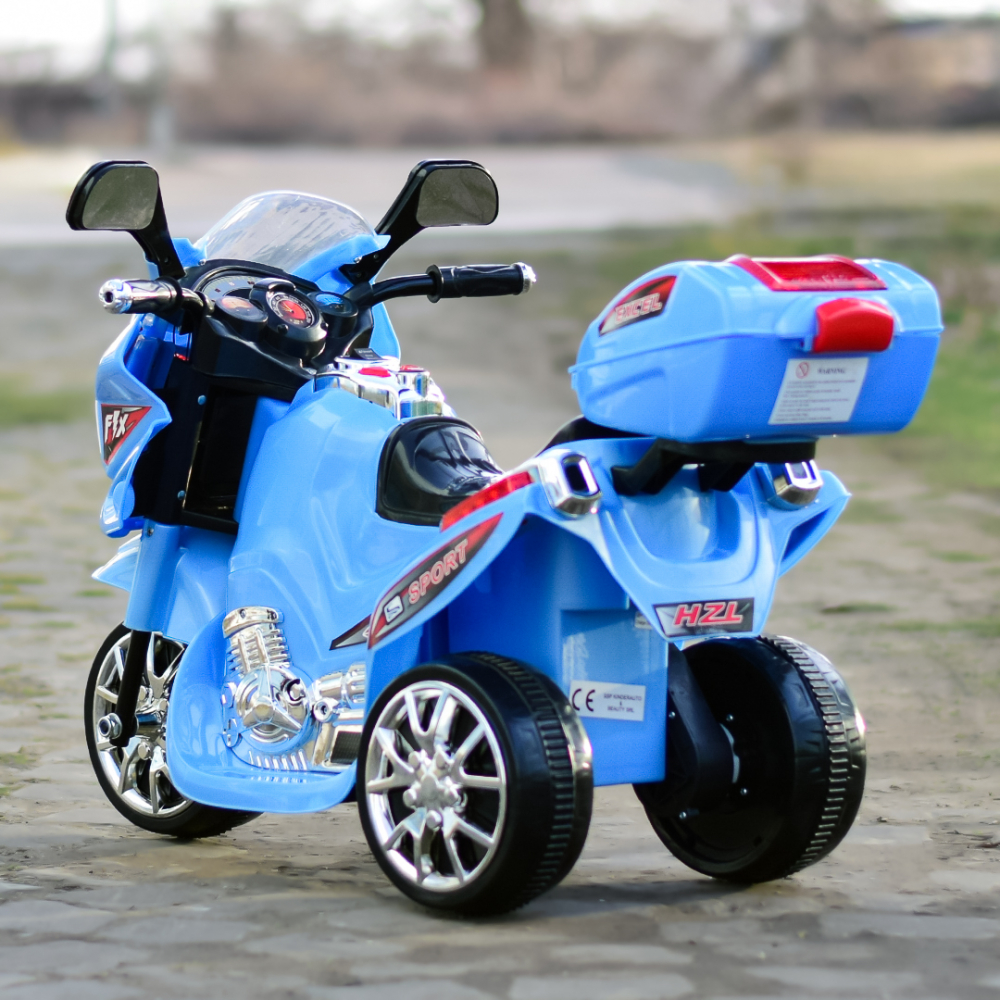 Mini Motocicleta electrica C051 35W cu 3 roti STANDARD #Albastru [15]