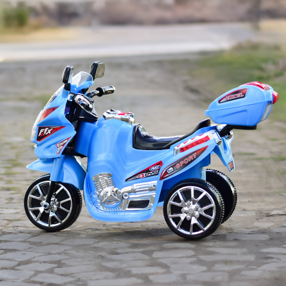 Mini Motocicleta electrica C051 35W cu 3 roti STANDARD #Albastru [16]