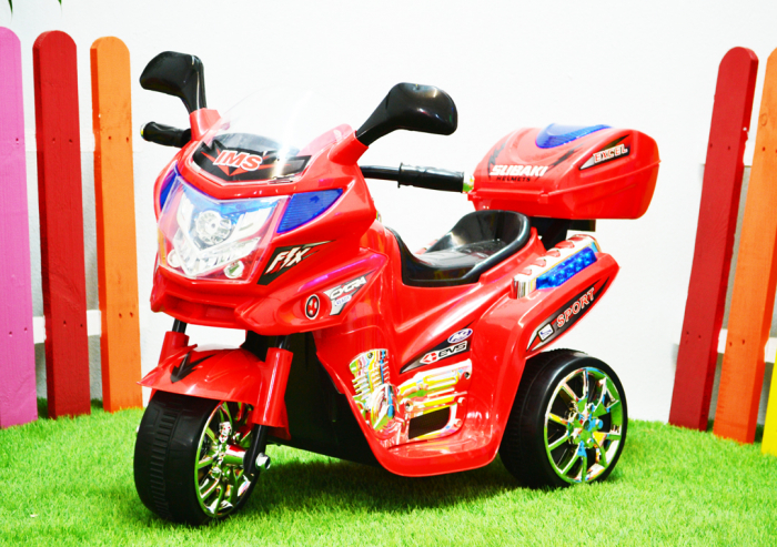 Mini Motocicleta electrica C051 35W cu 3 roti STANDARD #Rosu [3]